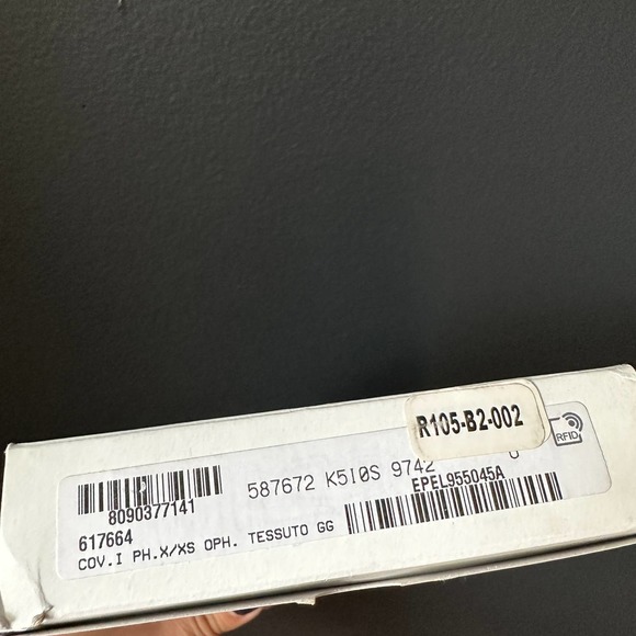 Gucci Ophidia Tessuto iPhone Monogram X/XS Case NEW WITH BOX - Picture 13 of 14